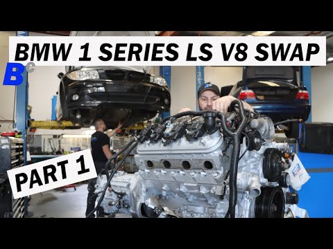 Видео: Замена BMW 1 серии LS V8 от Brintech - Часть 1