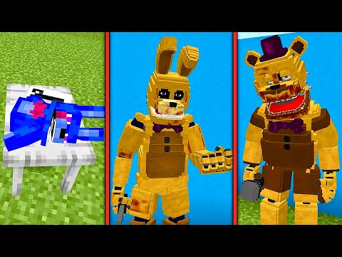 Видео: НОВЫЕ МОДЫ ФНАФ В МАЙНКРАФТ Fnaf Minecraft