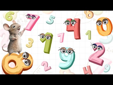 Видео: Смятаме числа с едно. Събиране на числата до 10 с едно.