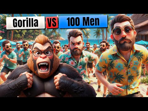 Видео: Частная территория ► Gorilla Vs 100 Men