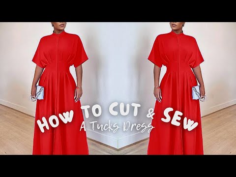 Видео: Как сшить платье с защипами и присборенной талией (ОЧЕНЬ ПОДРОБНО)