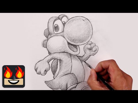 Видео: Как рисовать Йоши | Учебник по эскизам