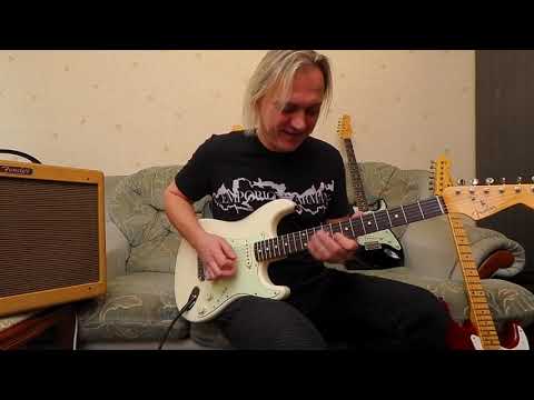 Видео: Обзор на диване - Fender Custom Shop Stratocaster