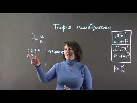 Видео: Теорія ймовірності. Задача про PIN-код | Алгебра 11 клас