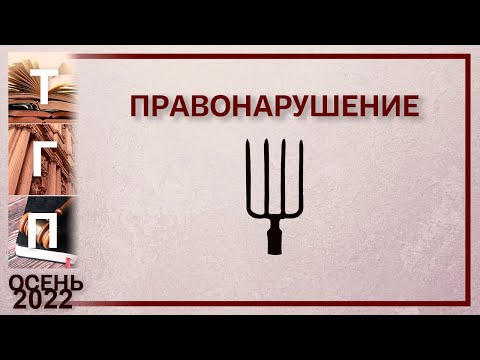 Видео: Правонарушение