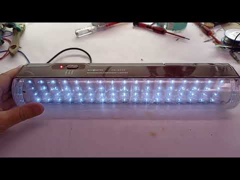 Видео: UA: Ремонт світильника ЕНЕРГІЯ РА-9033 (заміна акумулятора на Li-Ion)