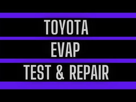 Видео: Диагностика и ремонт испарителя TOYOTA P0440 P0442
