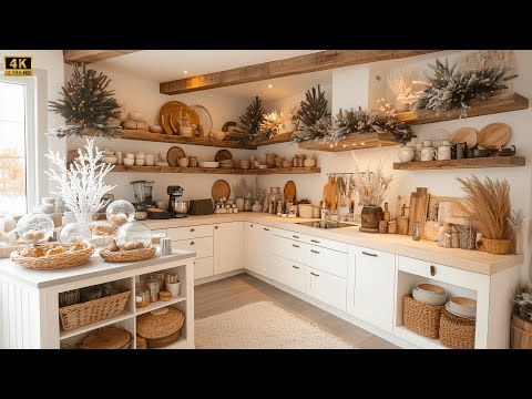 Видео: Уютные идеи декора маленькой кухни в стиле зимнего шале, которые вам понравятся!
