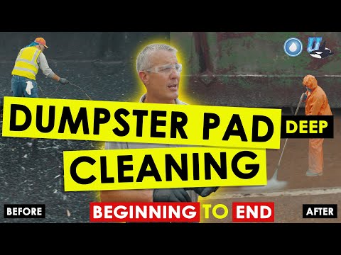 Видео: Как правильно вымыть мусорный контейнер в ресторане от начала до конца