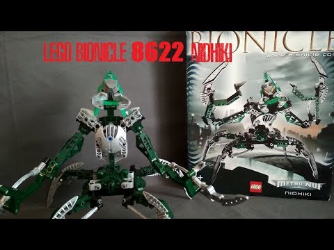 Видео: LEGO ОБЗОР: LEGO Bionicle 8622 Nidhiki