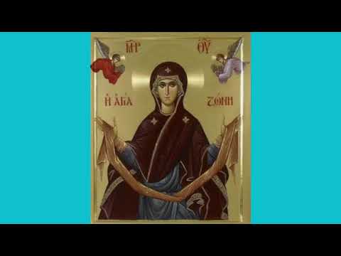 Видео: чтение первого КАНОНА положению  честного пояса ПРЕСВЯТОЙ БОГОРОДИЦЫ. @Птица-Чтица