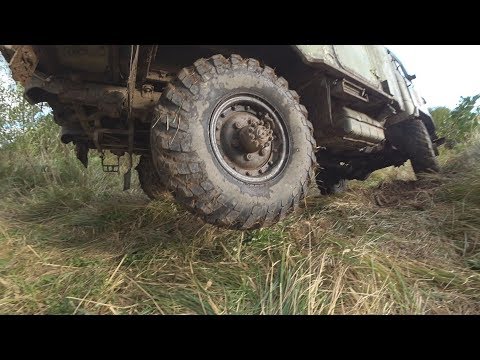 Видео: Первые испытания газ 66 на бездорожье после покупки!!!