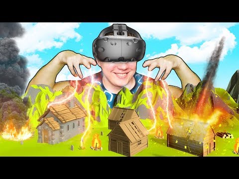 Видео: СИМУЛЯТОР БОГА! СОЗДАЮ МИР В ВИРТУАЛЬНОЙ РЕАЛЬНОСТИ! (HTC Vive) Deisim VR