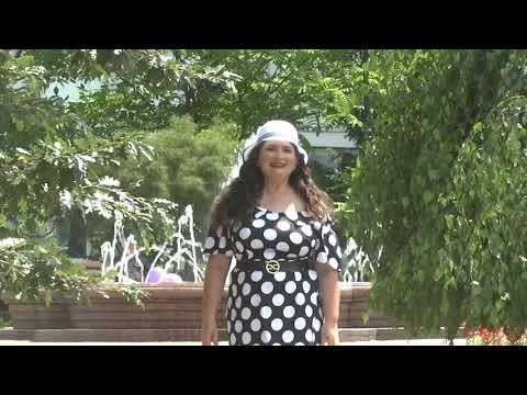 Видео: Виктория Лобковская с песней"Я иду по Витебску на зореньке"(г.Витебск,июнь2024г.)