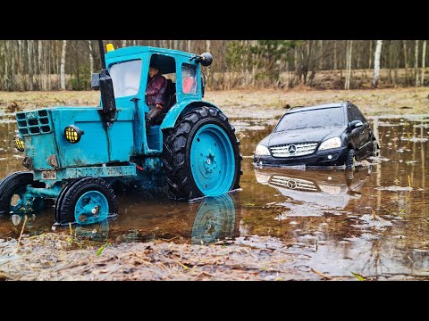 Видео: Я ПОЖАЛЕЛ, что поехал туда! ... История о том, как ML500 4x4 пробивался через болота. RC OFFroad
