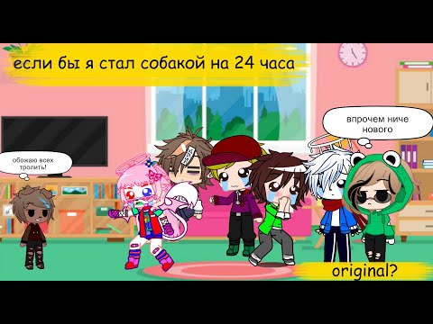 Видео: если бы я стал собакой на 24 часа | Gacha Club