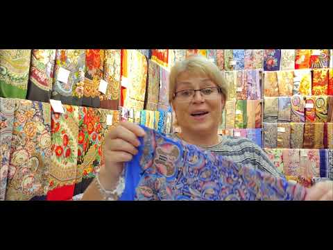 Видео: 3 часть - пополнение изделий ППМ 🌷🌷🌷Павловопосадские платки в Минске