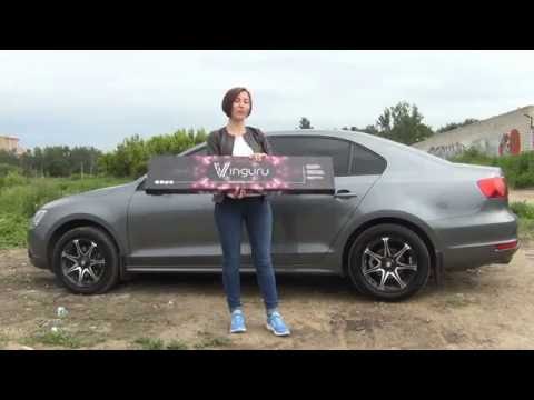 Видео: Дефлектор автомобильный Вингуру. Как наклеить дефлекторы окон на машину vw (фольксваген) jetta