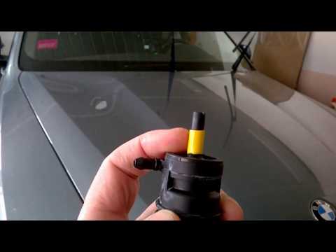 Видео: Подтекания омывателя стекла BMW X5 E70