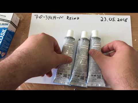 Видео: VICTOR REINZ 70-31414-10 (703141410) Герметик черный (Антрацит ) 70ml (-50+300)