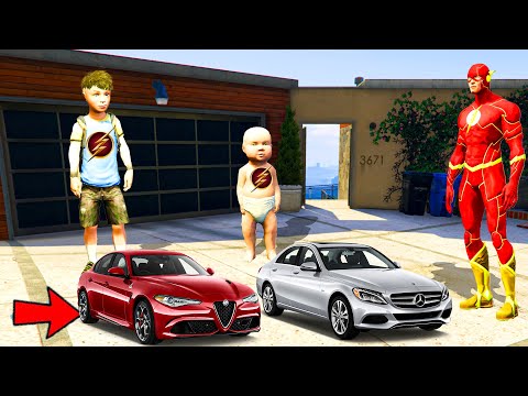 Видео: ФЛЕШ БАЛАСЫНА КӨЛІК СЫЙЛАДЫ (GTA V)