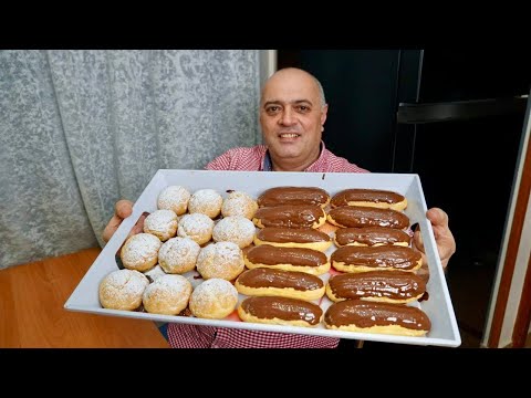 Видео: ЭКЛЕРЫ — Самый простой и вкусный рецепт!