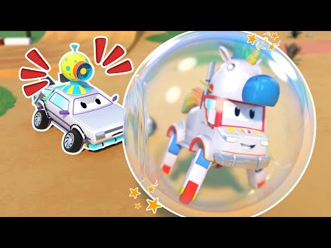 Видео: Ура! Камионът-Еднорог спука балончетата на Др.Зиг  | Спасителна мисия