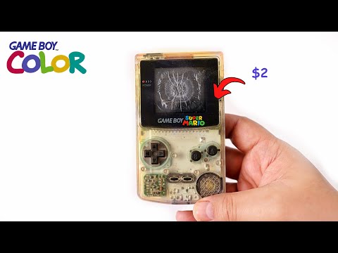 Видео: Я восстановил этот двухдолларовый хлам Game Boy Color GBC на eBay - Восстановление и ремонт ретро-