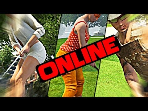 Видео: Гагатун, Юзя и Хитман играют в ГОЛЬФ - GTA ONLINE