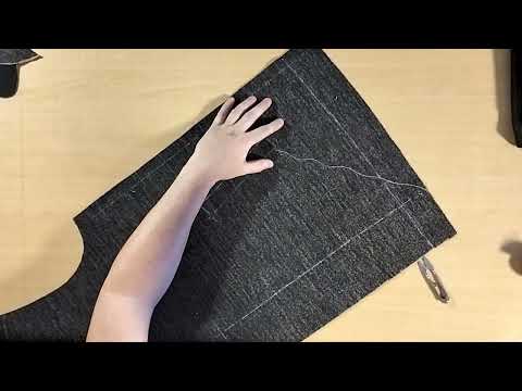 Видео: Курс по пошиву пальто | Урок 5 |  Смётка примерки #sewing#tutorial#sewingtutorial #шитье
