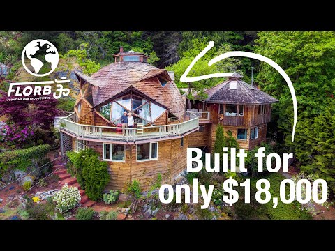 Видео: Этот геодезический купольный дом был построен вручную всего за 18 000 долларов в 80-х годах.