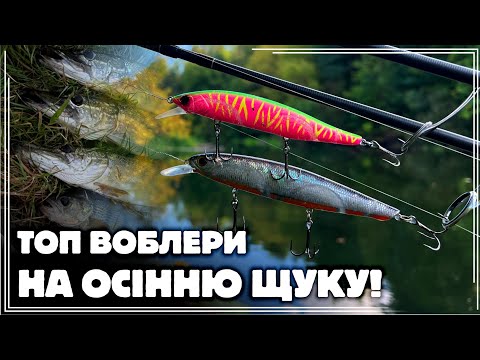 Видео: ✅️ ЦІ ВОБЛЕРИ - ТОП на ОСІННЮ ЩУКУ🔥‼️ ТВІЧИНГ ВМИКАЄТЬСЯ! Річка ПСЕЛ АКТИВНО ОЖИВАЄ🎣