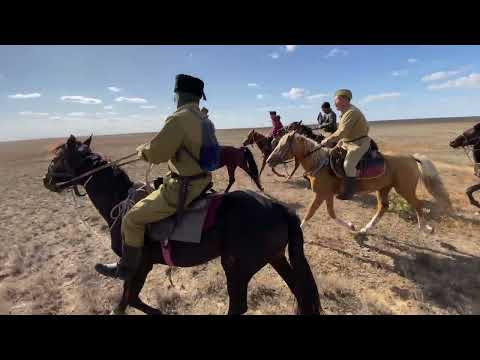 Видео: Конный поход ,день третий Цаган-Нур   —  Сарпа 42 км