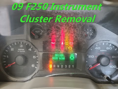 Видео: 09 Снятие приборной панели IPC F250
