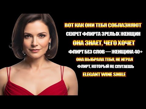 Видео: Как флиртуют женщины постарше | Секреты соблазнения 40+