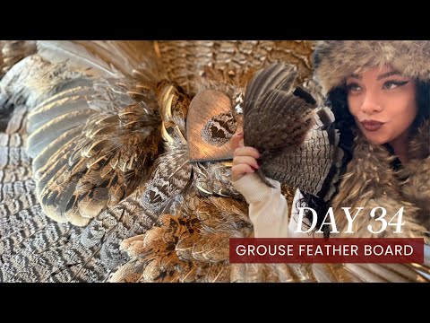 Видео: ДЕНЬ 34: Самодельная доска для изготовления перьев куропаток