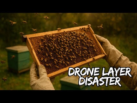 Видео: Подготовка к зиме пошла не так: нет королевы + беспилотник