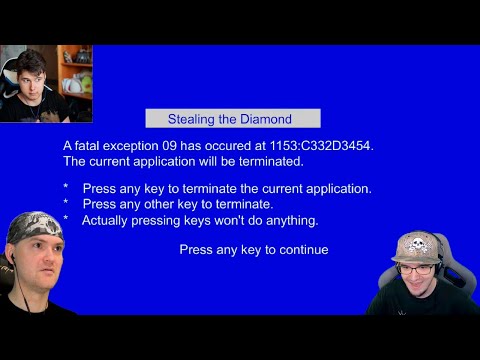 Видео: Реакция Летсплейщиков на Синий Экран | The Henry Stickmin Collection