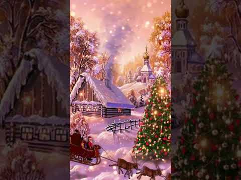 Видео: Красивое поздравление с Рождеством и 2024 Новым годом!