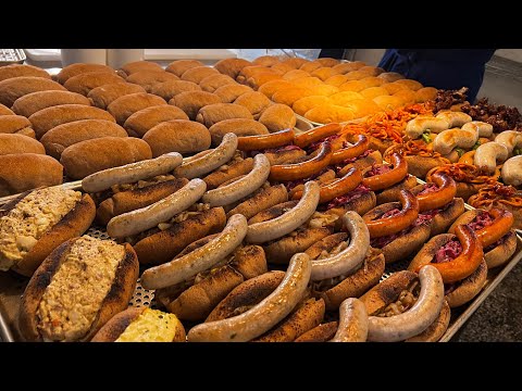 Видео: Сумасшедшее качество! Настоящий хот-дог ручной работы, которого вы еще никогда не видели!