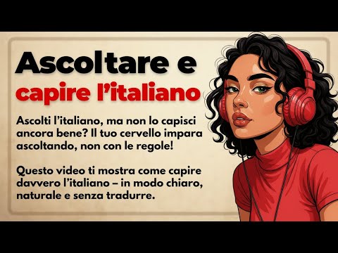Видео: Слушать и понимать итальянский — метод, который действительно работает!