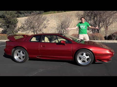 Видео: Lotus Esprit V8 - это недооценённый экзотический спорт кар