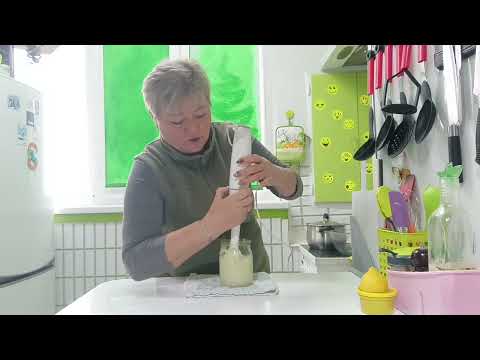 Видео: Ещё один способ приготовления майонеза. Любимый салатик. 