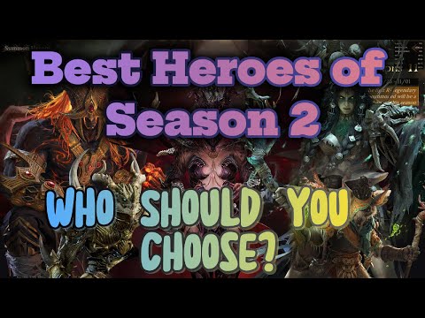 Видео: Герои 2го Сезона. Кого стоит крутить? Dragonheir: Silent Gods