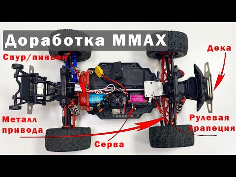 Видео: Доработки MMAX RH1035 Remo Hobby. Усиливаю и ускоряю.