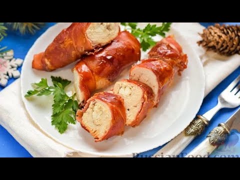 Видео: Закрутим лакомую историю к празднику. КУРИНЫЕ РУЛЕТИКИ С БРЫНЗОЙ