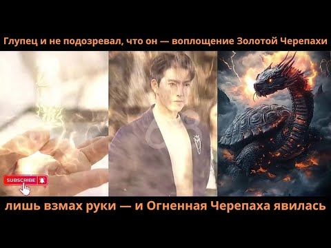 Видео: Глупец и не подозревал что онвоплощение Золотой Черепахи лишь взмах руки и Огненная Черепаха явилась