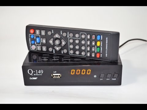Видео: Скучать не позволит! Тюнер Т2 Q-SAT Q-149 IPTV + универсальный пульт  (настройка, обзор)