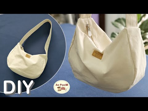 Видео: Как сделать сумку на молнии через плечо