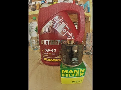 Видео: Магниты на масляный фильтр. Magnets on the oil filter.